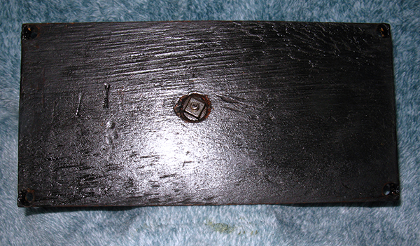 Chime Supporting Plate Bottom Restored